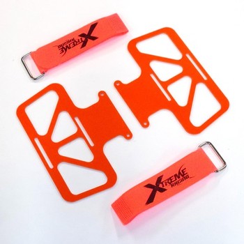 WALKERA QR X350 VISIBILITY ORANGE G-10 DUAL BATTERY MOUNT (13231O)