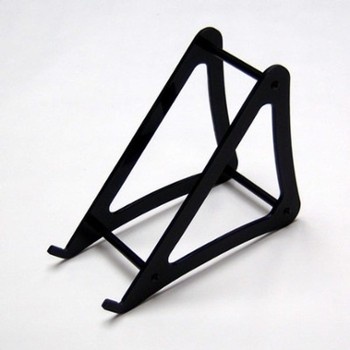 XTREME LARGE BLACK ACRYLIC CHARGER STAND (2207ABK)