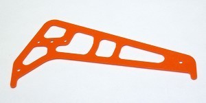 ALIGN T-REX 500 HIGH VISIBILITY ORANGE G-10 TAIL ROTOR FIN (11711O)