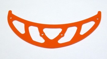 ALIGN T-REX 600 HIGH VISIBILITY ORANGE G-10 TAIL BOOM FIN (11720O)