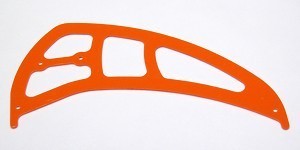 ALIGN T-REX 600 HIGH VISIBILITY ORANGE G-10 TAIL ROTOR FIN (11721O)