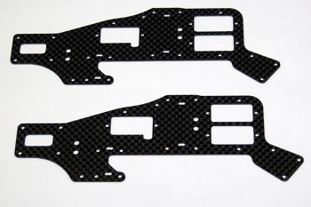 ALIGN T-REX 450 UPPER CARBON FIBER FRAME SET (2 PIECES) (11704)