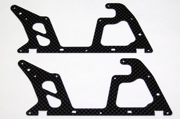 ALIGN T-REX 450 LOWER CARBON FIBER FRAME SET (2 PIECES) (11705)