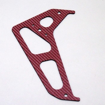 E-FLITE BLADE SR RED CARBON FIBER ROTOR FIN (13011R)